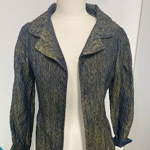 Carlisle metallic green long tunic